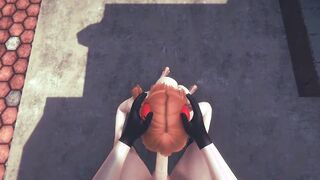 Evangelion Anime - Asuka Hardsex into a Tokyo Street - Japanese oriental Manga Animated Tape Game Porn