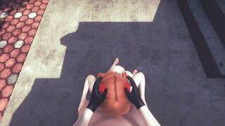 Evangelion Anime - Asuka Hardsex into a Tokyo Street - Japanese oriental Manga Animated Tape Game Porn