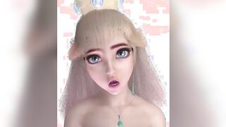 Princess Peach Riding a Huge Sex Toy : Amazing Mario Anime Parody