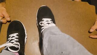 Incredible into pink sock trample