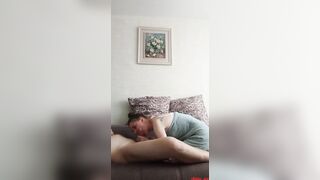 Old stepmom helps stepson got sensual pleasure