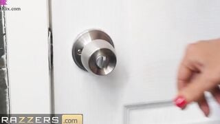 Brazzers - Andi James Kicks Bess Breast Out So She Can Steal Her Bf, Who Btw, Has A Really BIG Cock