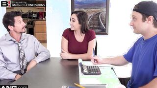 Karlee Grey's cunt gets banged! by a married man