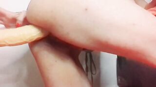 Vagina Cream, After Enormous Penis . Insane Close Up
