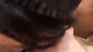 Jennifer is a vulgar dark hair who makes her vulgar gf cum