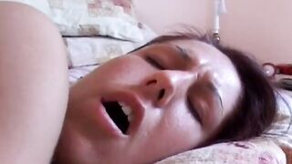 A man fingering Orsolya Cseke's nice soft booty