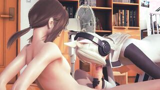 Animated 3D Uncensored- Omura Hand Job and Fellatio - Japanese eastern Manga Hentai Video Game Porn