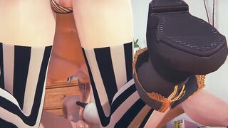 Animated 3D Uncensored- Omura Hand Job and Fellatio - Japanese eastern Manga Hentai Video Game Porn