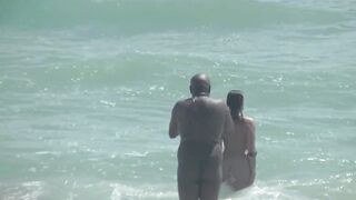 Caribbean Naked Beach Vacation Part one and two - Exhibitionist Wifey Helena Price VOYEUR point of view!!!