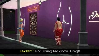 Aunty Lakshmi - Vol one Part 8 - Indian Big Tit Milf Get Blackmailed by a Young Stranger