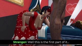 Aunty Lakshmi - Vol one Part 8 - Indian Big Tit Milf Get Blackmailed by a Young Stranger