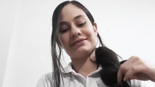 Student Fucks her stepdad when they are home alone