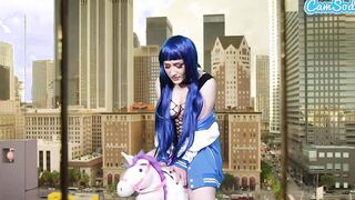 Camsoda - Lizzie Love Cosplay As Hinata Hyuga - Naruto - Masturbates On Sybian