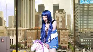 Camsoda - Lizzie Love Cosplay As Hinata Hyuga - Naruto - Masturbates On Sybian