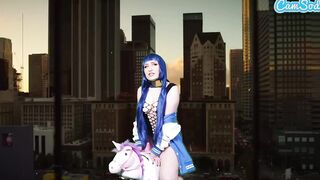 Camsoda - Lizzie Love Cosplay As Hinata Hyuga - Naruto - Masturbates On Sybian