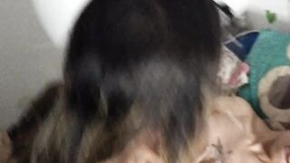 I INVITE MY STEPSISTER TO WATCH A MOVIE SO I CAN FUCK HER AND CUM ON HER ASS