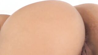Before taking the Long African Dick bbc she prepares her tight soak vagina with a Huge