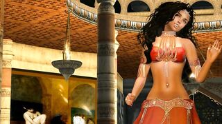 FANTASY SLUTS RED BELLY STRIPPER