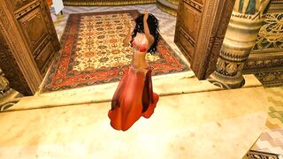 FANTASY SLUTS RED BELLY STRIPPER