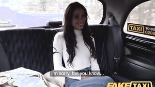 Fake Taxi A Juicy Hispanic Butt bounces and devours a long dick