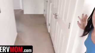 PervMom - Fit All Natural Stepmom Alana Cruise Taking Care Of Her Stepson's Constant Erections
