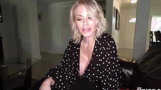 Big Tit Blonde European mom Caska Akashova Fucks Long Penis Step-Son