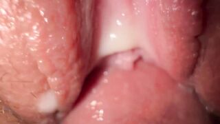 Fucked stepsister's tight creamy snatch