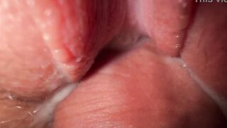 Fucked stepsister's tight creamy snatch