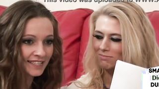 CFNM classy female domination MILFS jerk off tiny penis bro and laugh