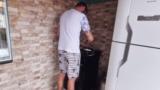 I made breakfast for a Goddess 1, and then we did anal!