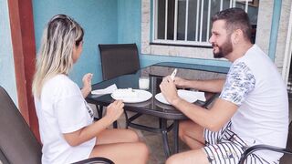 I made breakfast for a Goddess 1, and then we did anal!