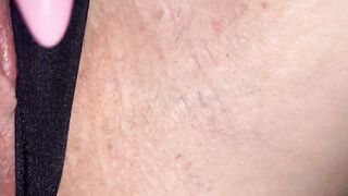 My step cougar masturbating twat with enjoys sex toy