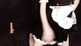 Chocola banged self with toy from Nekopara