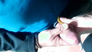 babe blonde offer sloppy toejob and finger fuck herself real stepsister