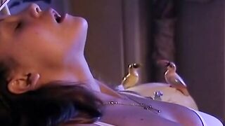 Bae dark haired teenagers loves to jump like a whore on huge penis