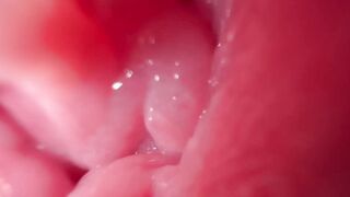 Close up cunt spreading and filthy talk