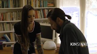 Mature Dude Fucks StepSon's Skank Teens Gf