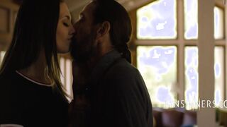 Mature Dude Fucks StepSon's Skank Teens Gf