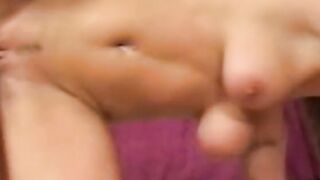 Blonde young chick pleases 2 vulgar guys
