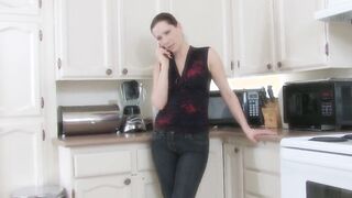 Immaculate women takes his huge penis nuts deep into her