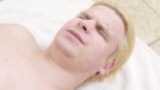 Immaculate women takes his huge penis nuts deep into her