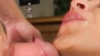 Tearing of sweet twat and narrow asshole of bitch