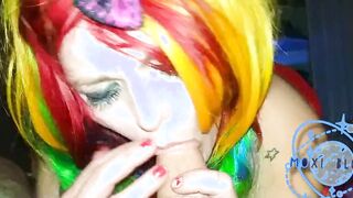 Raver chick Vapes And Sucks - MoxiBluez