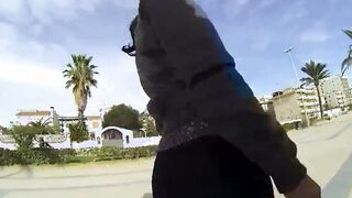 Coral Joice big titted dark hair fucks and offer a oral sex to