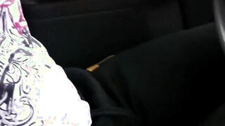 Beauty Beauty rubbing a dick while the dude driving caught on video