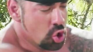Adorable Cutie blowing a penis before getting plowed behind a truck