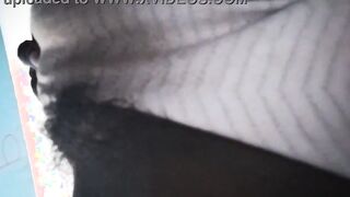 Letting you got a taste of my bushy twat