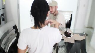 I find my nerdy stepsister fucking my best friend PART one