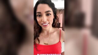 Hispanic 19 Year Old VANESSA SKY Picked Up On Work And Plowed Outdoors