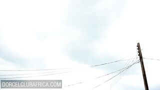 Big Boobed african pays the mechanic with pretty sex